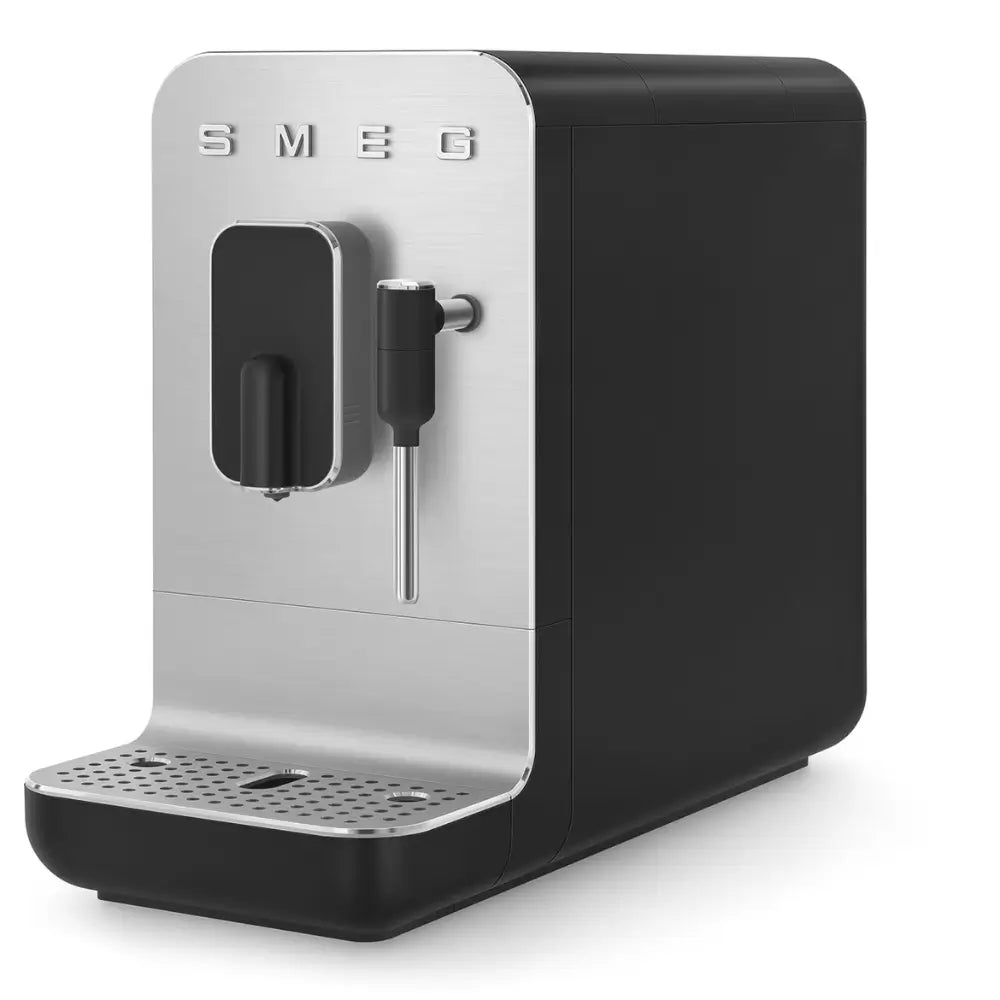 SMEG BCC12BLMUK Collezione Bean To Cup Coffee Machine with Steam Wand