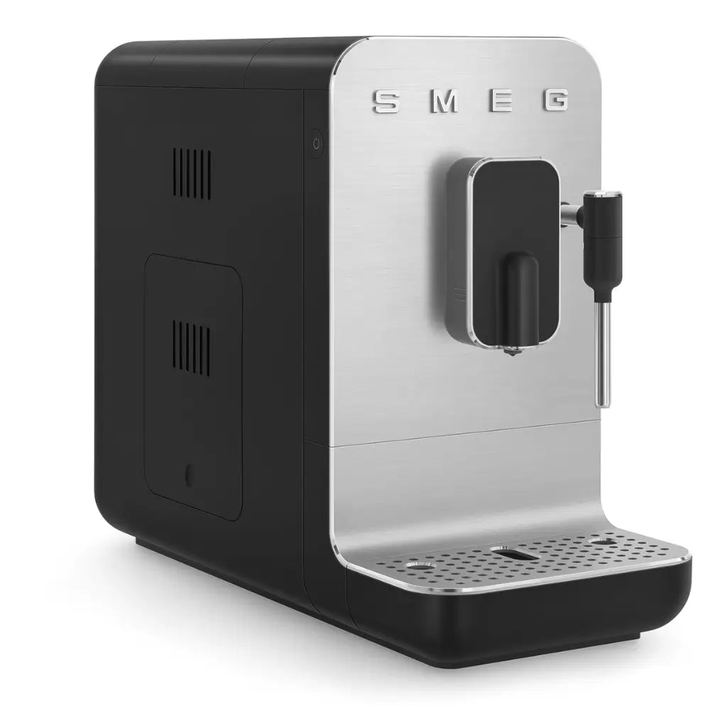 SMEG BCC12BLMUK Collezione Bean To Cup Coffee Machine with Steam Wand
