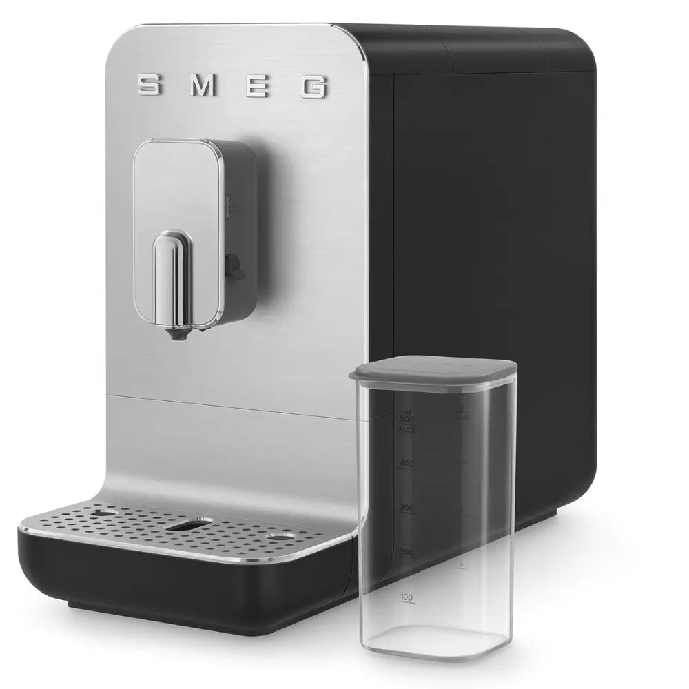SMEG BCC13BLMUK Collezione Bean To Cup Coffee Machine with Integrated Milk System