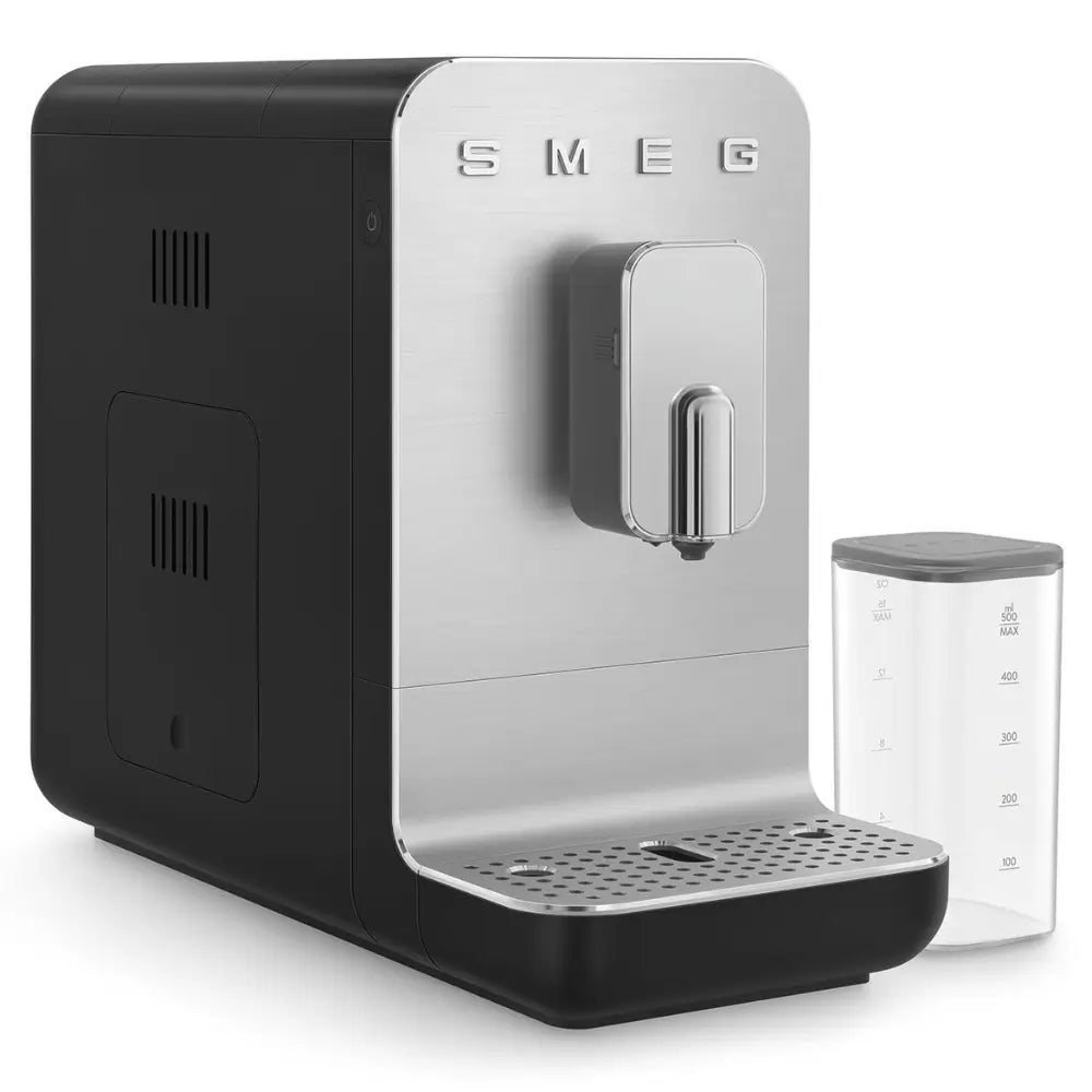 SMEG BCC13BLMUK Collezione Bean To Cup Coffee Machine with Integrated Milk System