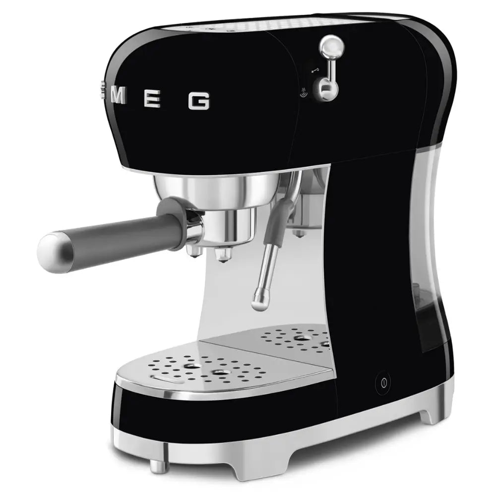 SMEG ECF02BLUK 50's Style Espresso Coffee Machine