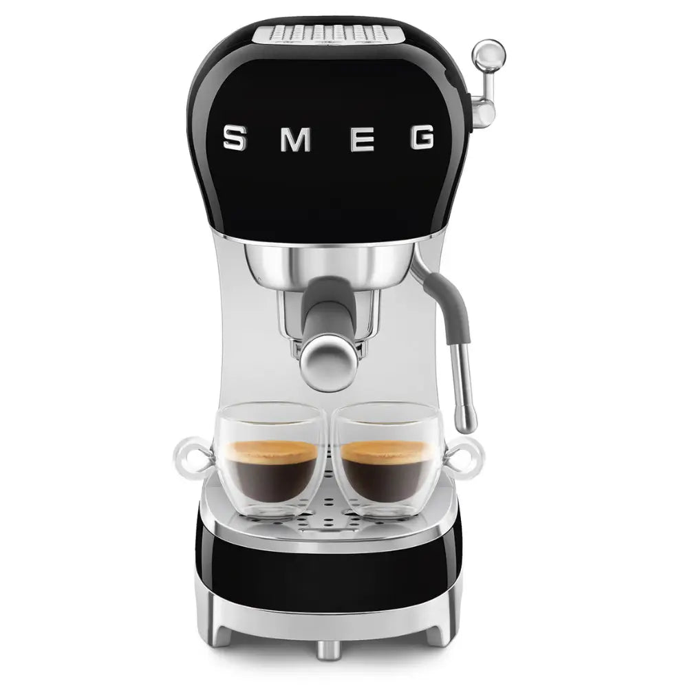 SMEG ECF02BLUK 50's Style Espresso Coffee Machine