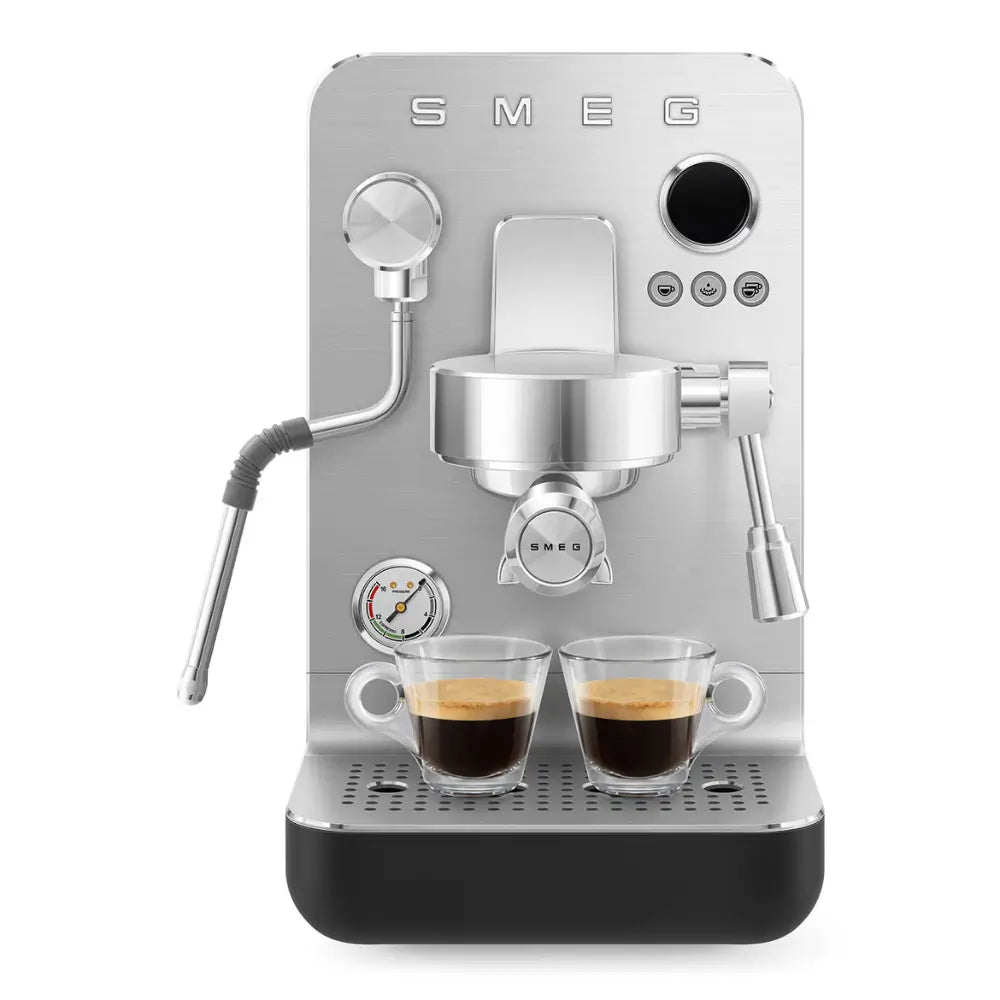 SMEG EMC02BLMUK Collezione Minipro Espresso Coffee Machine